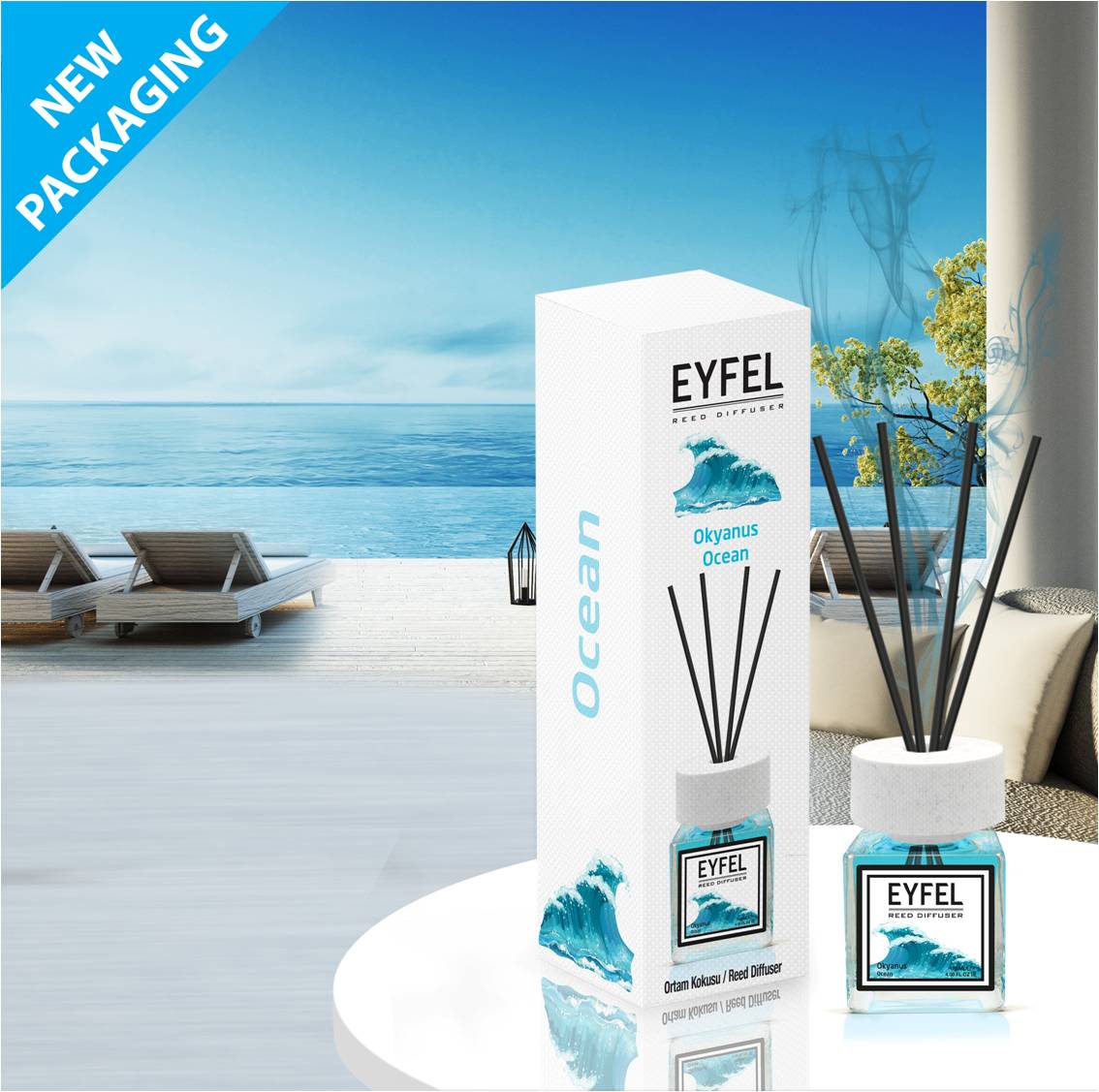 Odorizant camera Eyfel Ocean 120ml