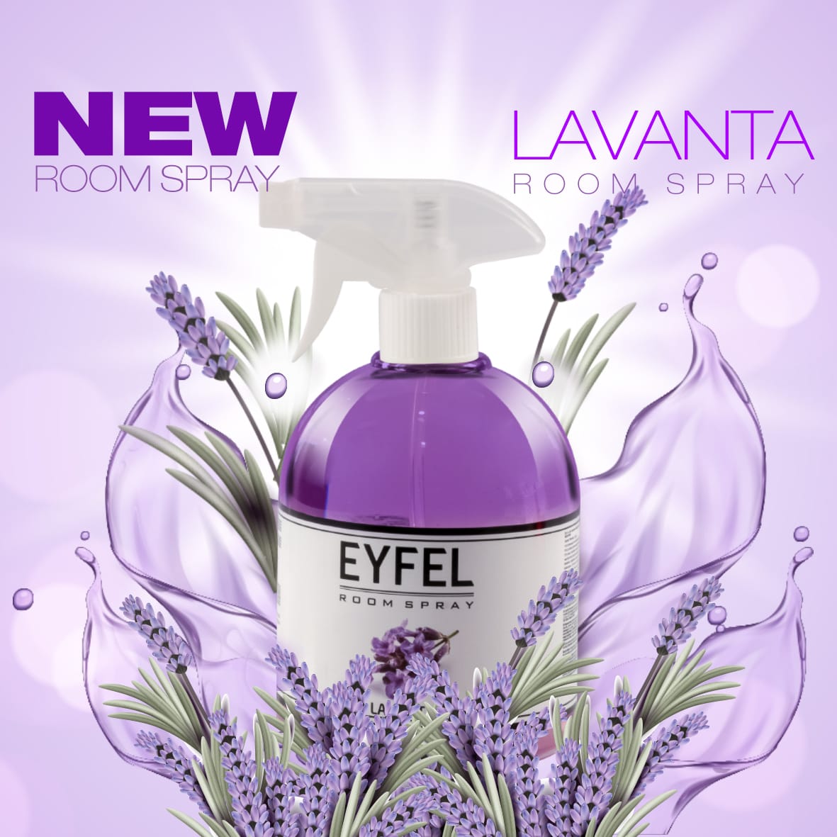 Eyfel spray camera Lavanda 500ml